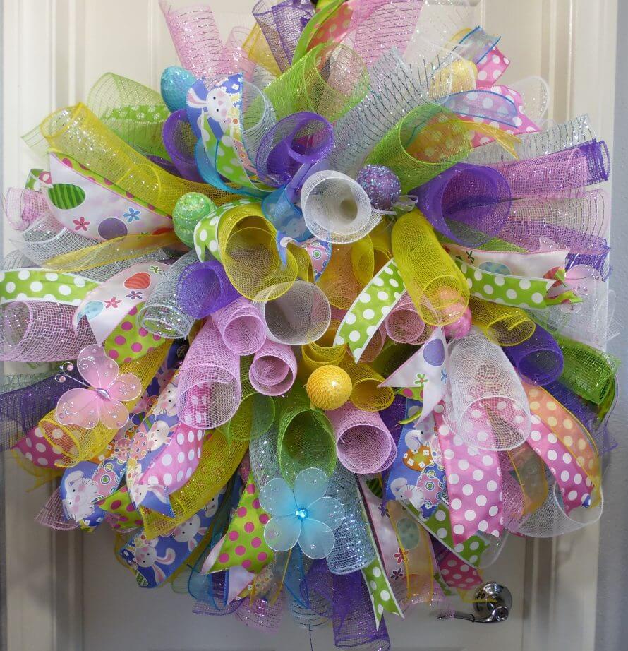 Easter Spiral Wreath | SwayM.E. Vegas