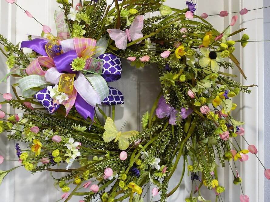 Spring Grapevine Wreath | SwayM.E. Vegas