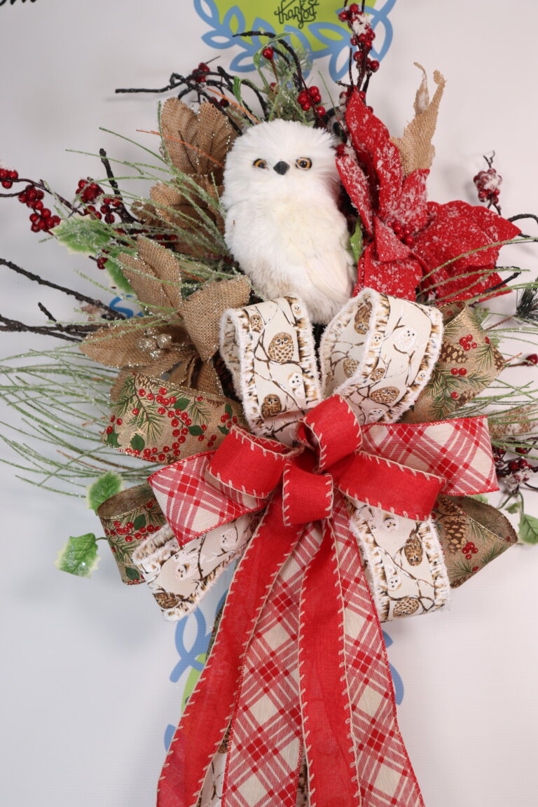 Woodland Rustic Owl Christmas Tree Topper 0 768x1152 