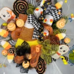 Candy Corn Wreath
