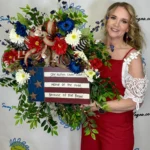 Patriotic Floral Wreath (1)