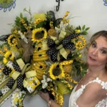 Summer Bee Sunflower Wreath 1 Summer Bee Sunflower Wreath (18)