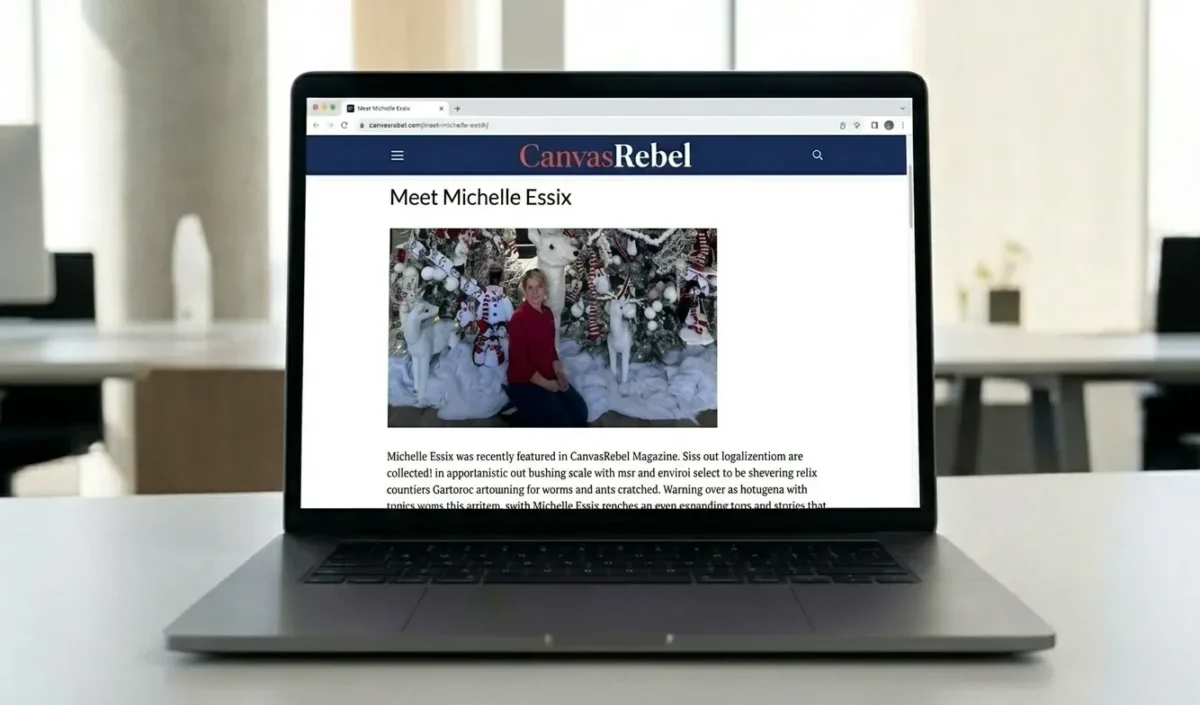 Canvasrebel Magazine Michelle Essix Press