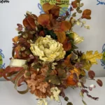 Elegant Fall Pumpkin Centerpiece (2)
