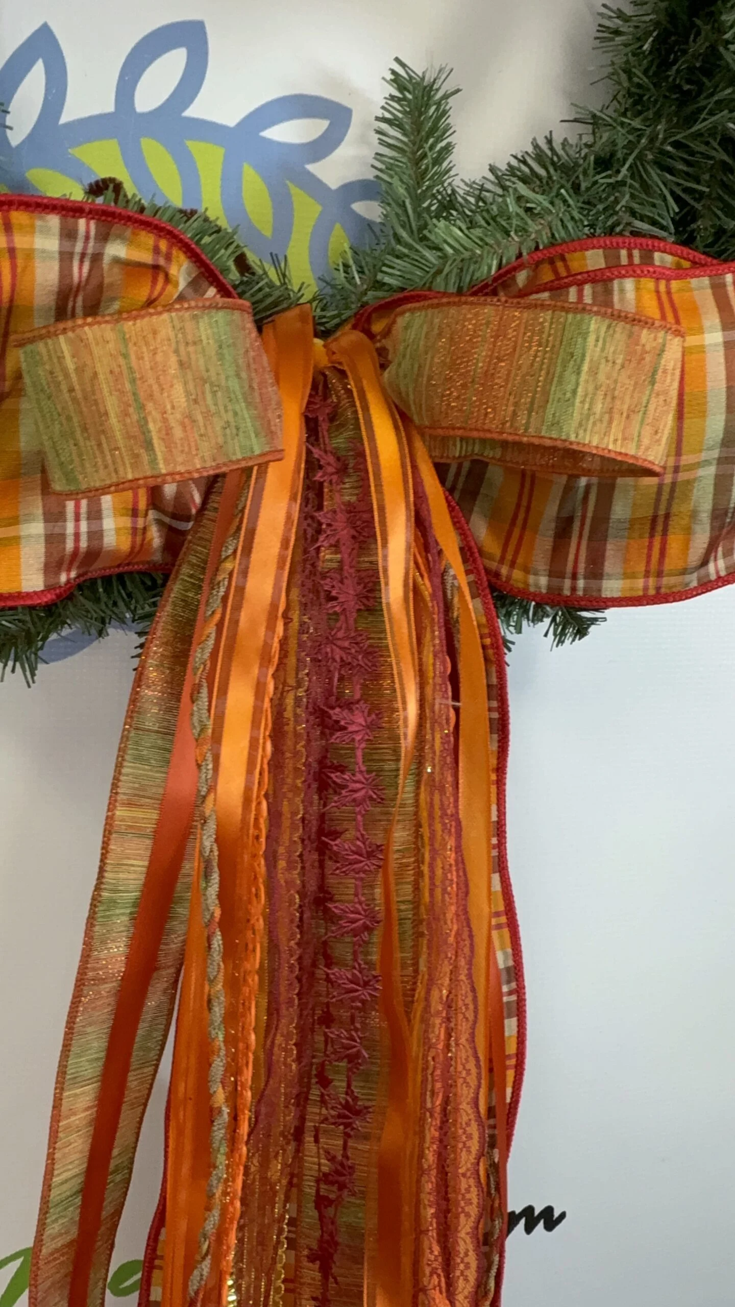 Fall Plaid Bow (5)