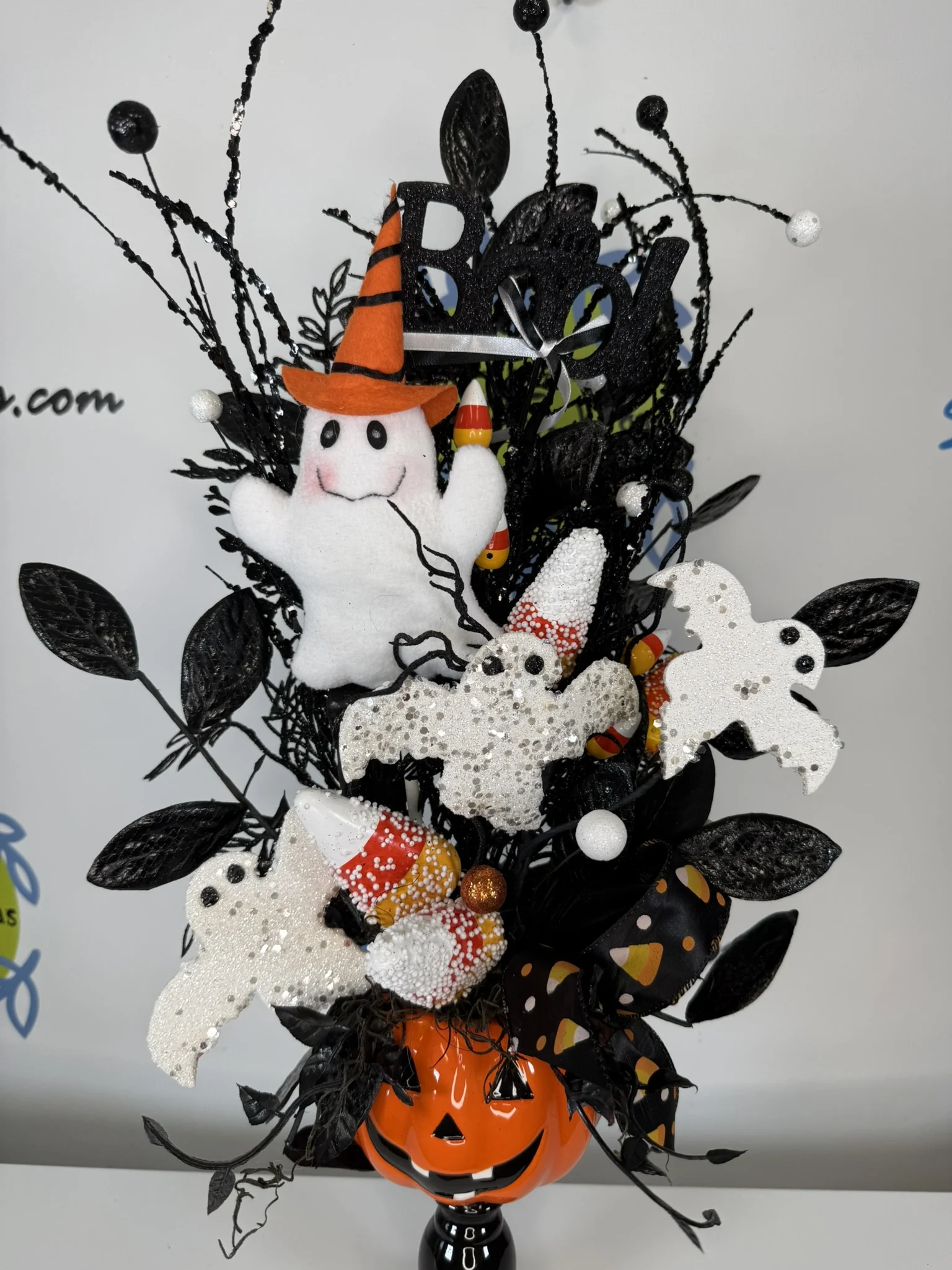 Ghost Halloween Centerpiece (6)
