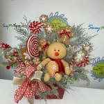 Gingerbread Christmas Centerpiece (3)