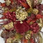 Leopard Pumpkin Fall Wreath 2 Leopard Pumpkin Fall Wreath (13)