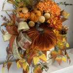 Luxury Fall Pumpkin Centerpiece (3)
