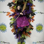 Purple Witch Halloween Swag 5 Purple Witch Halloween Swag (1)