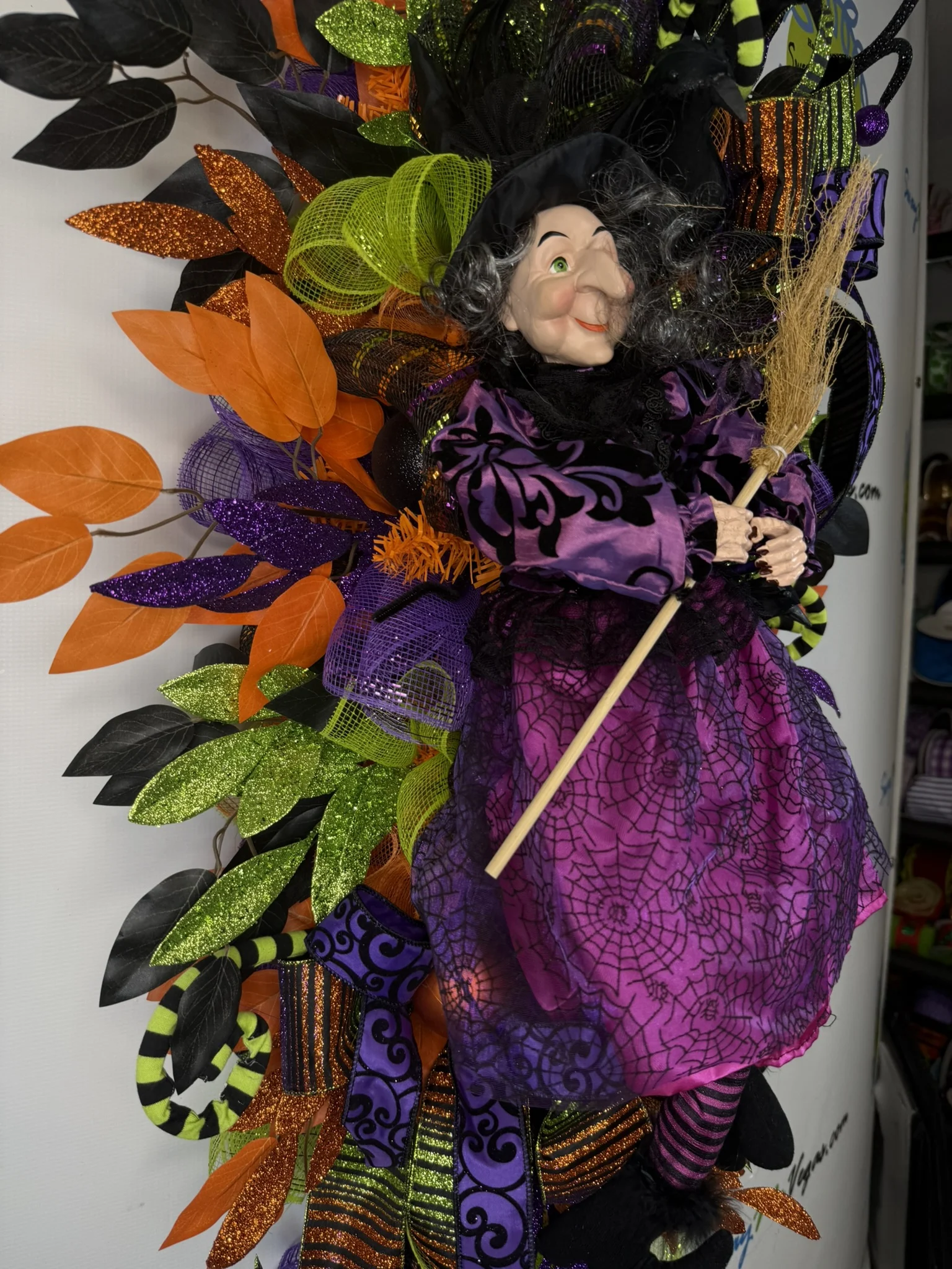 Purple Witch Halloween Swag (9)