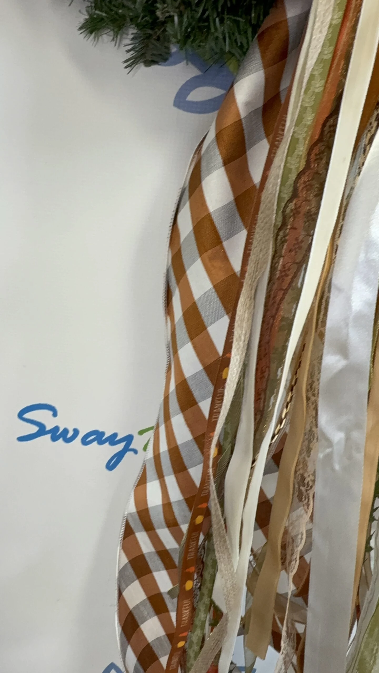 Rustic Check Fall Bow (11)
