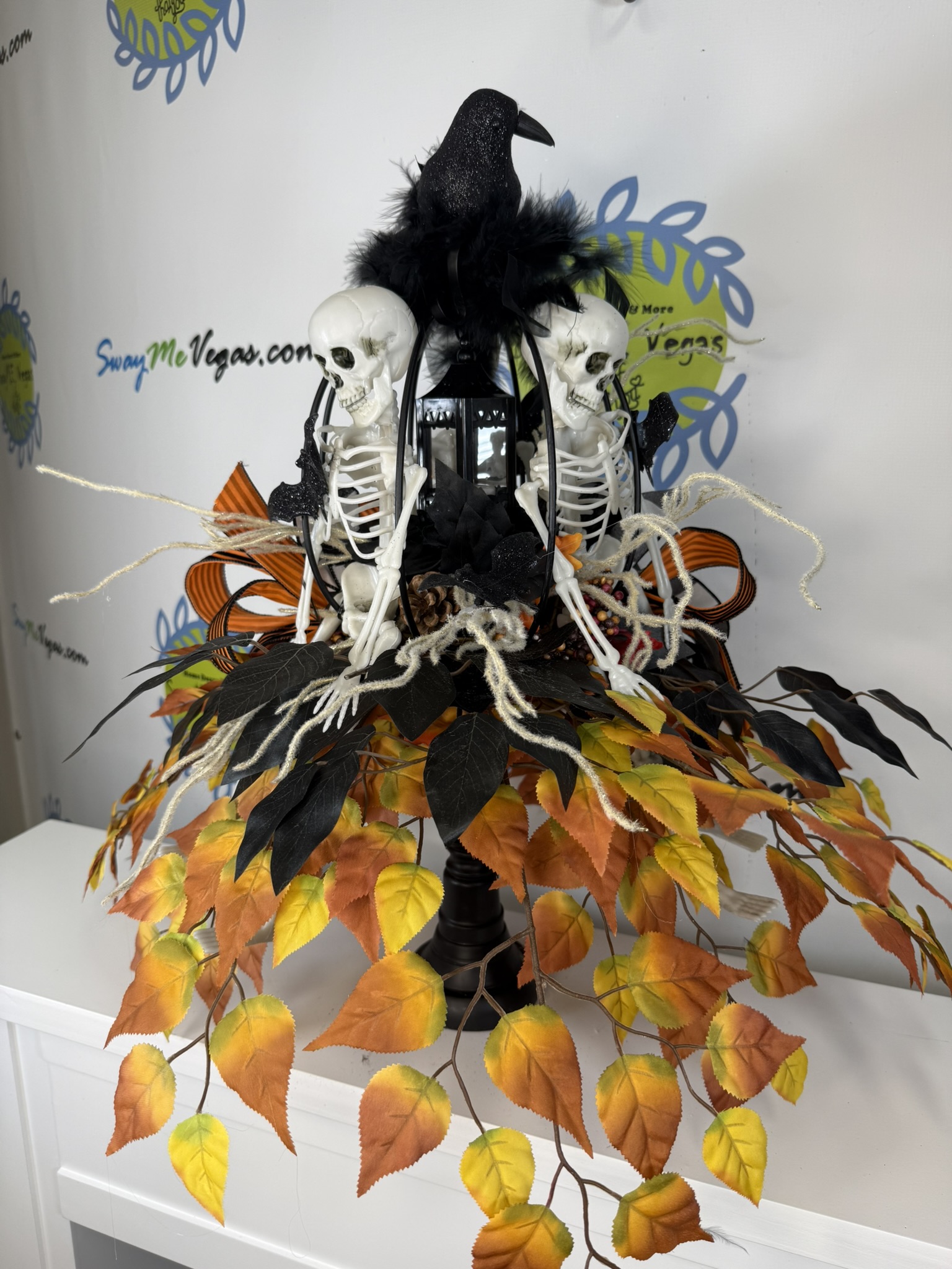 Skeleton Halloween Centerpiece 4 Skeleton Halloween Centerpiece (2)