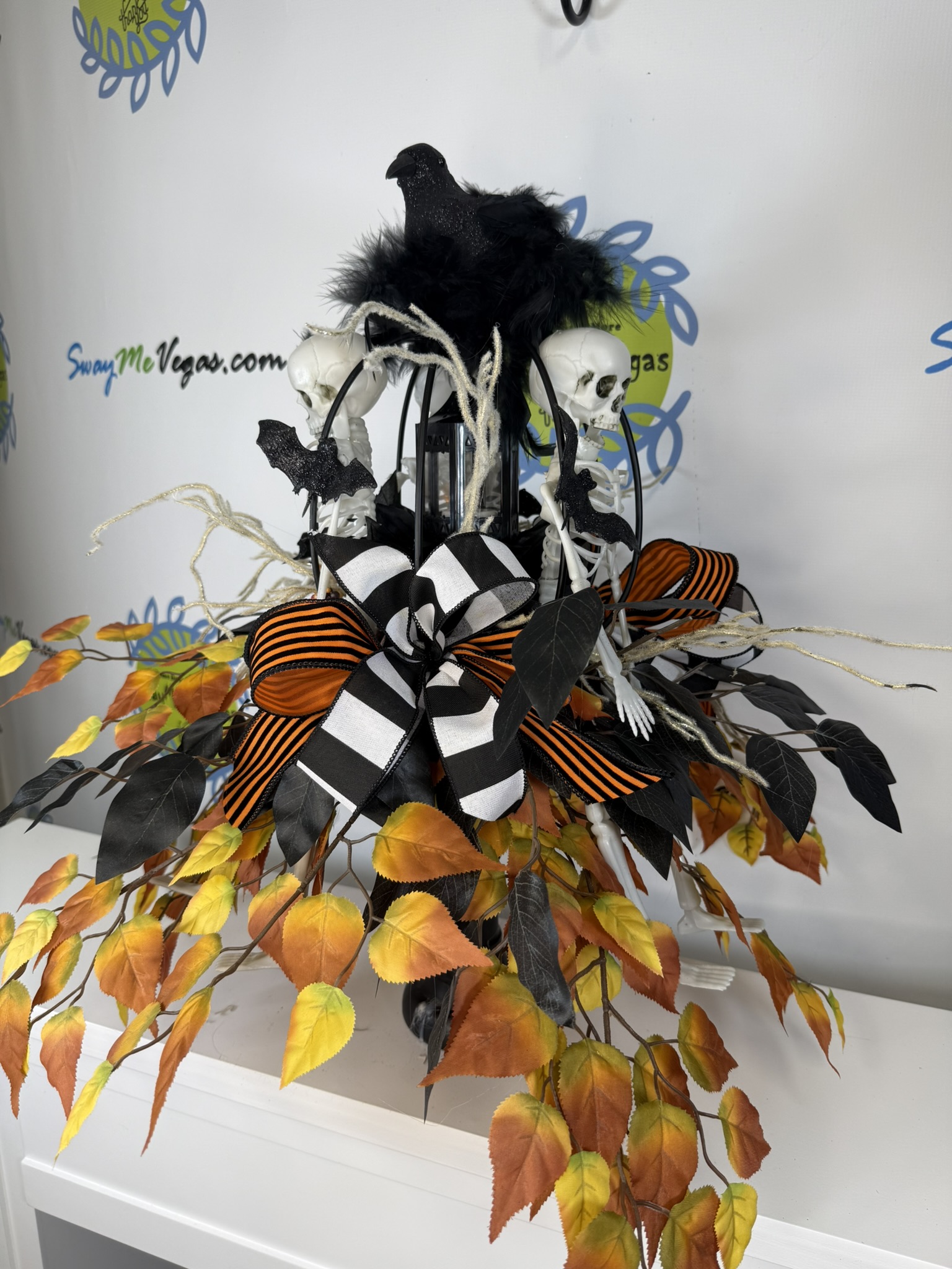 Skeleton Halloween Centerpiece (6)