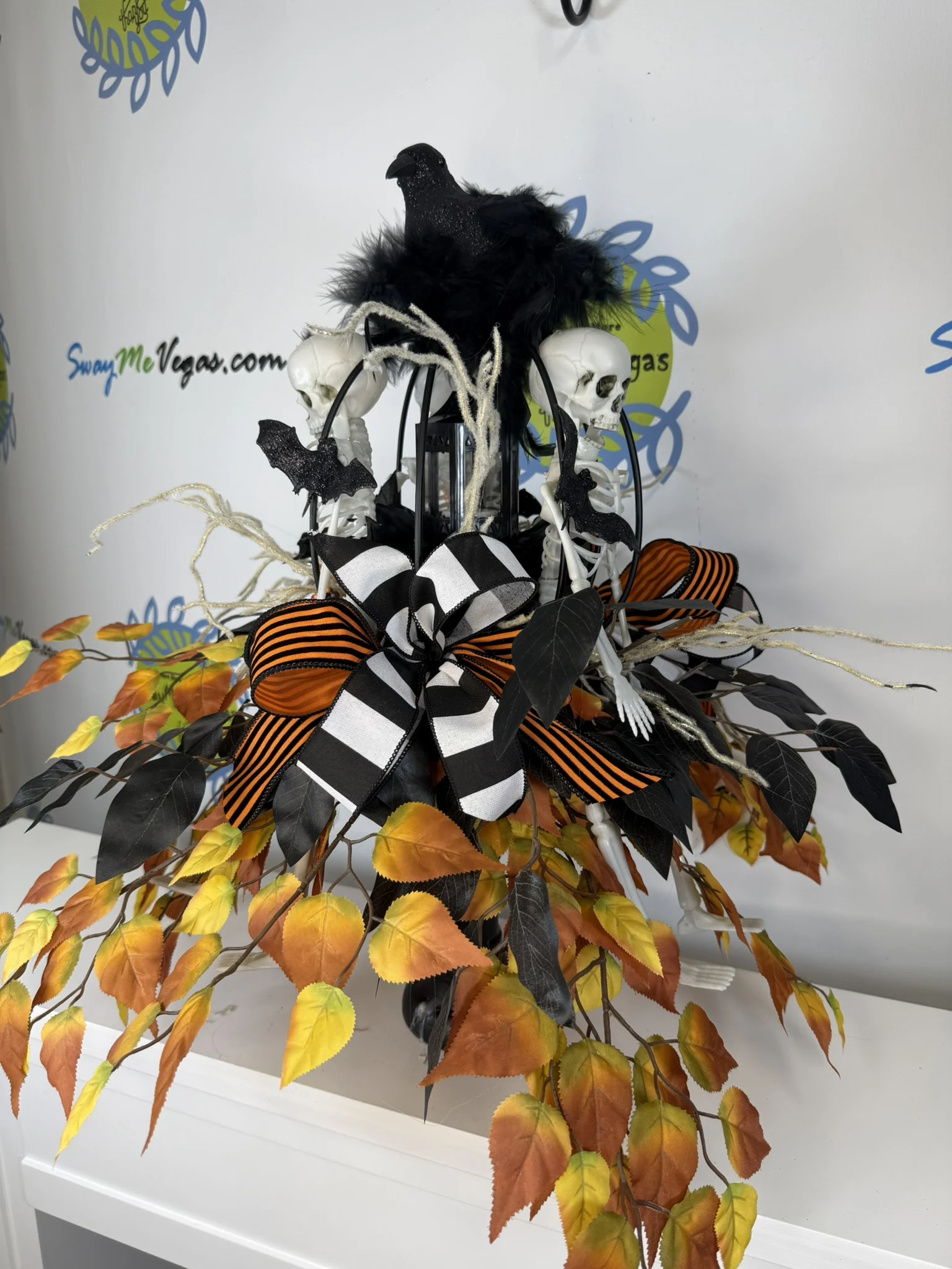 Skeleton Halloween Centerpiece (6)