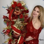 Valentines Chocolate Heart Swag - 1